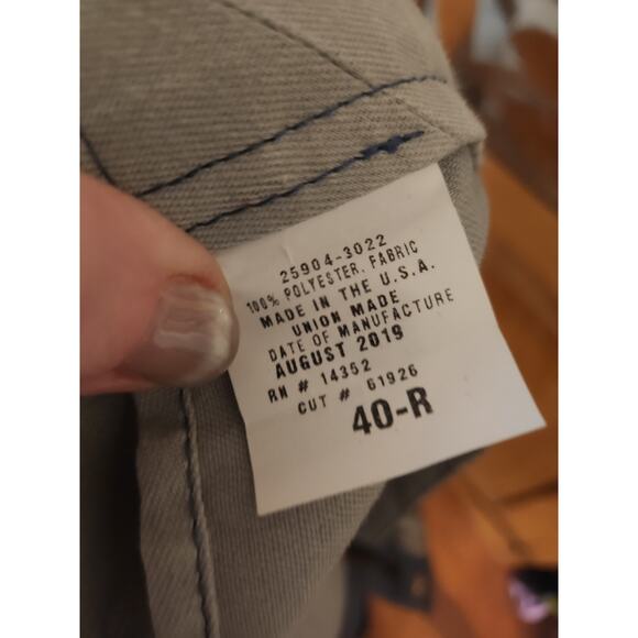 Mens Lightweight Postal Uniform Slacks, Size 40 Reg, 26 inch Inseam - Picture 1 of 8
